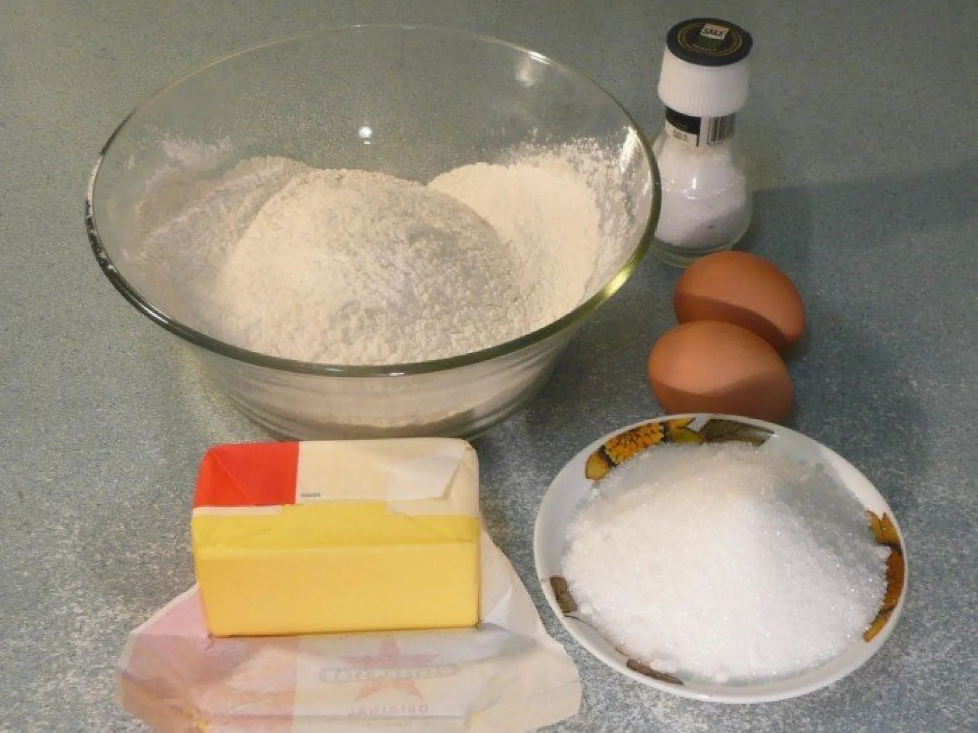 Ванильный сахар тесто