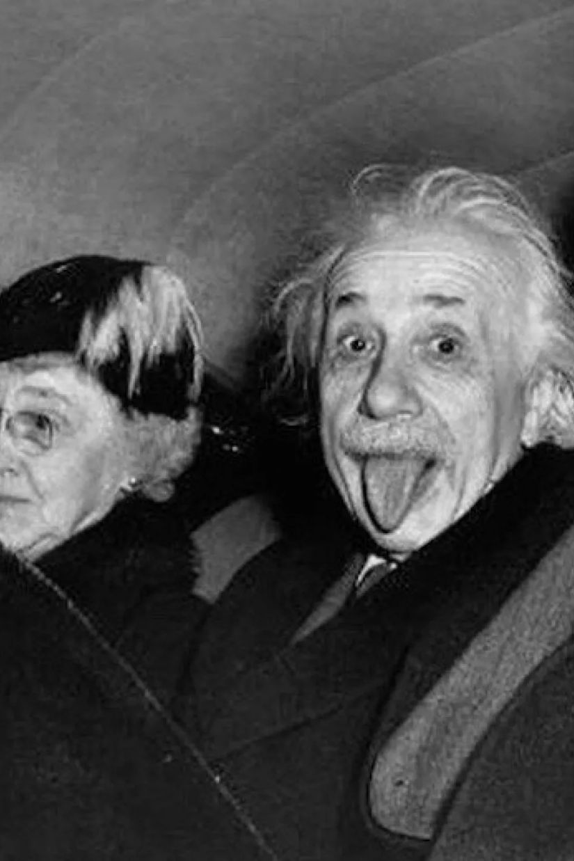 აინშტაინის ცნობილი ფოტოს
ამბავი