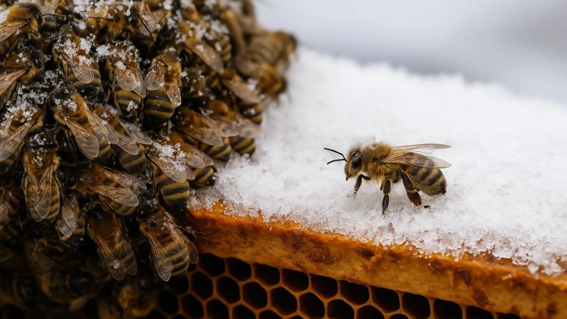 როგორ იზამთრებენ
ფუტკრები?