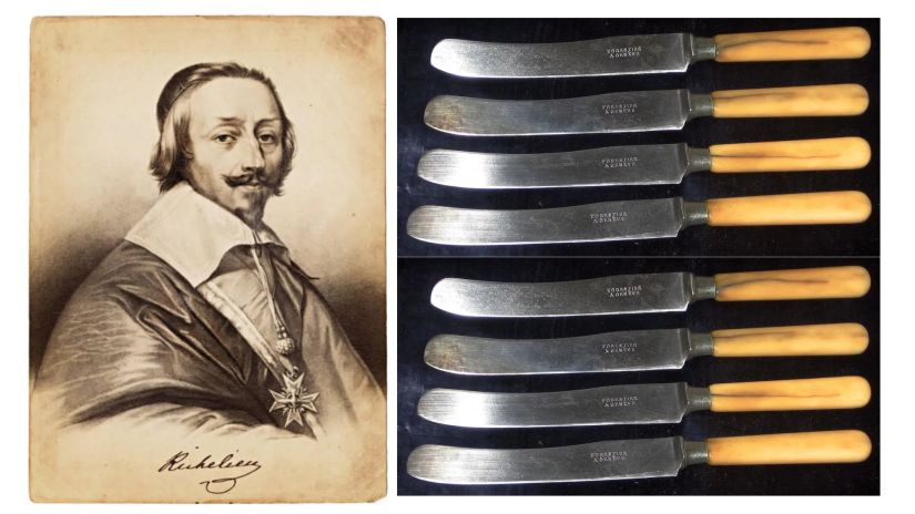 სუფრის დანა - ნივთის
ისტორია