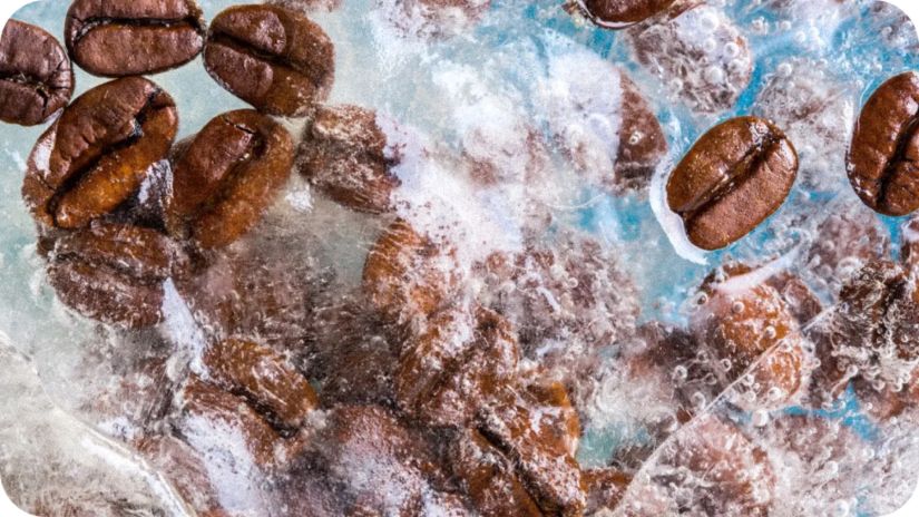 რატომ უნდა გაყინოთ ყავს
მარცვლები