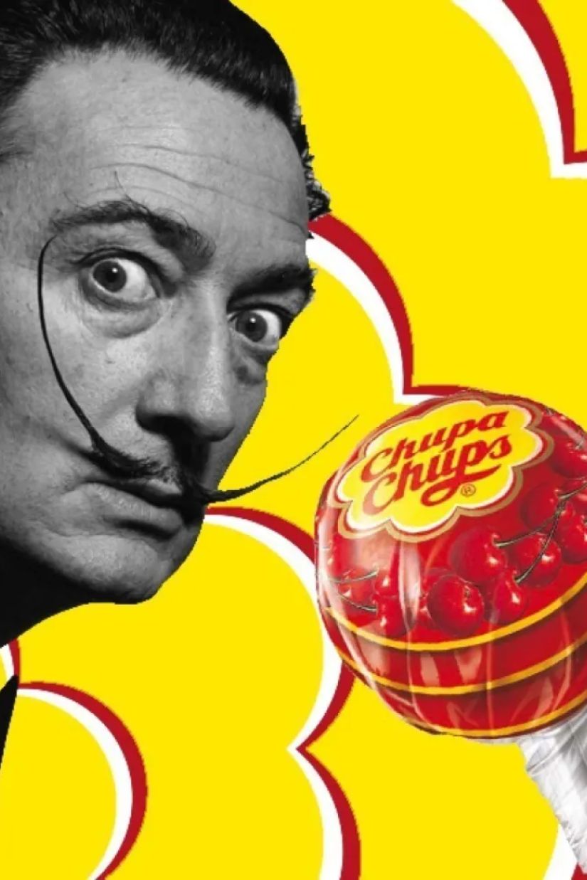 Chupa Chups-ის ლოგო სალვადორ
დალიმ შექმნა