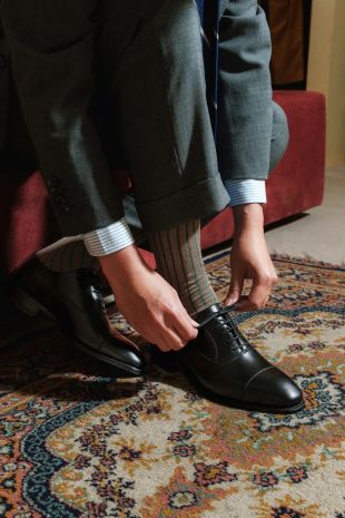 მამაკაცის ფეხსაცმელი -
ოქსფორდების ისტორია